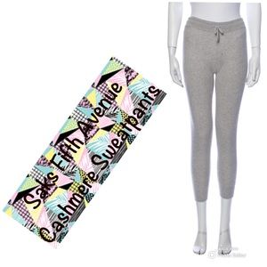 Saks Fifth Avenue Cashmere Sweatpants